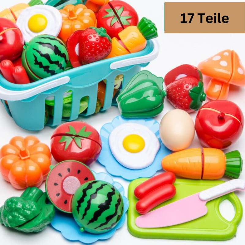 Küchenspielzeug - Obst, Gemüse schneiden