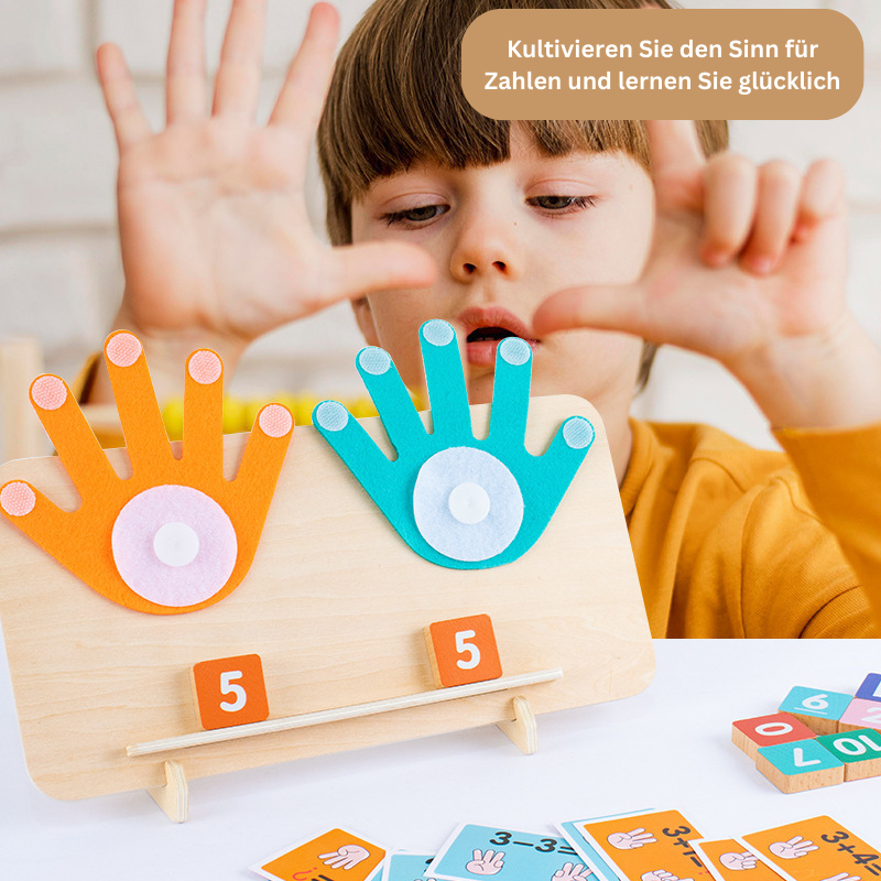Montessori - Fingerzählen Lernspiel