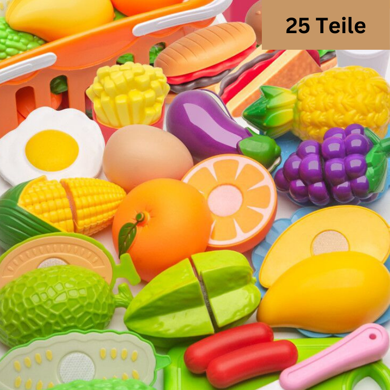 Küchenspielzeug - Obst, Gemüse schneiden