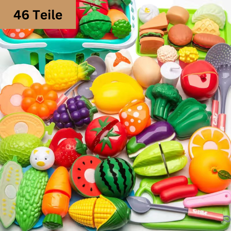 Küchenspielzeug - Obst, Gemüse schneiden
