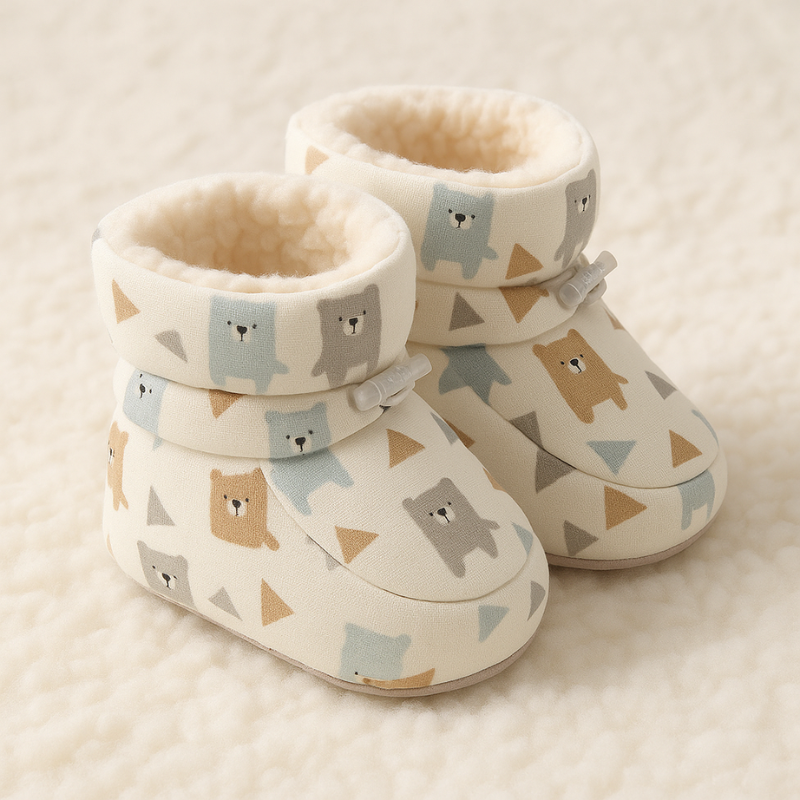 Kuschelige Baby Hausschuhe – Bequeme & sichere Schuhe zum Laufenlernen