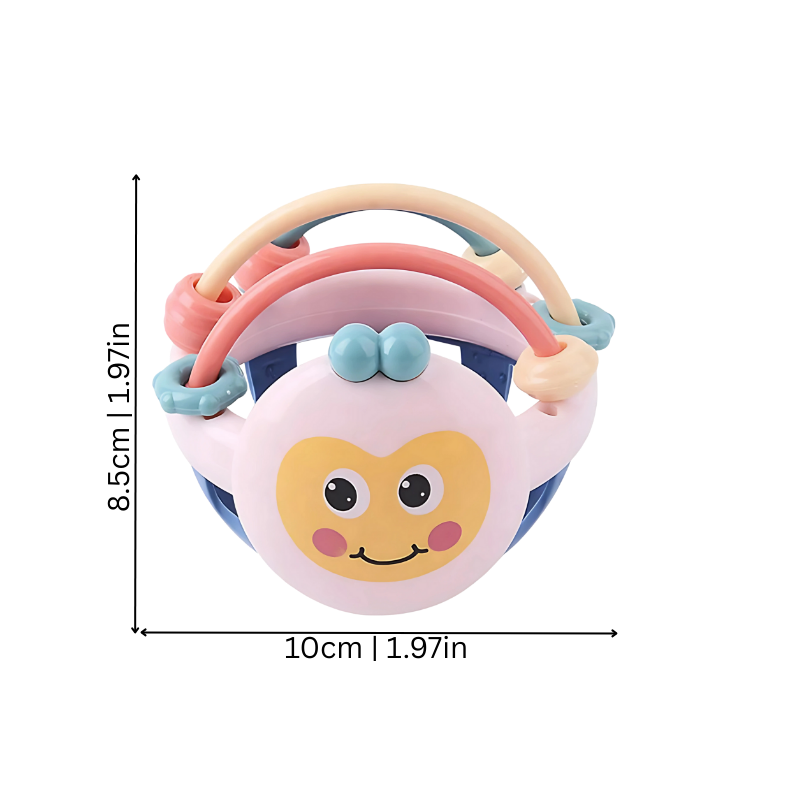 Sanfter Beißring für Babys – Lern- & Spielzeug aus Silikon