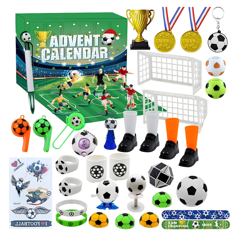 Fußball Adventskalender für Kinder – 24 Tage voller Spaß