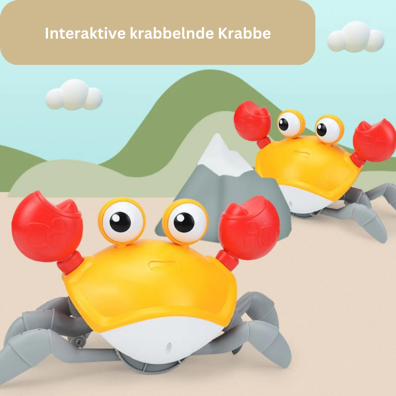 Krabbelnde Krabbe