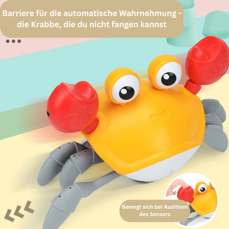 Krabbelnde Krabbe