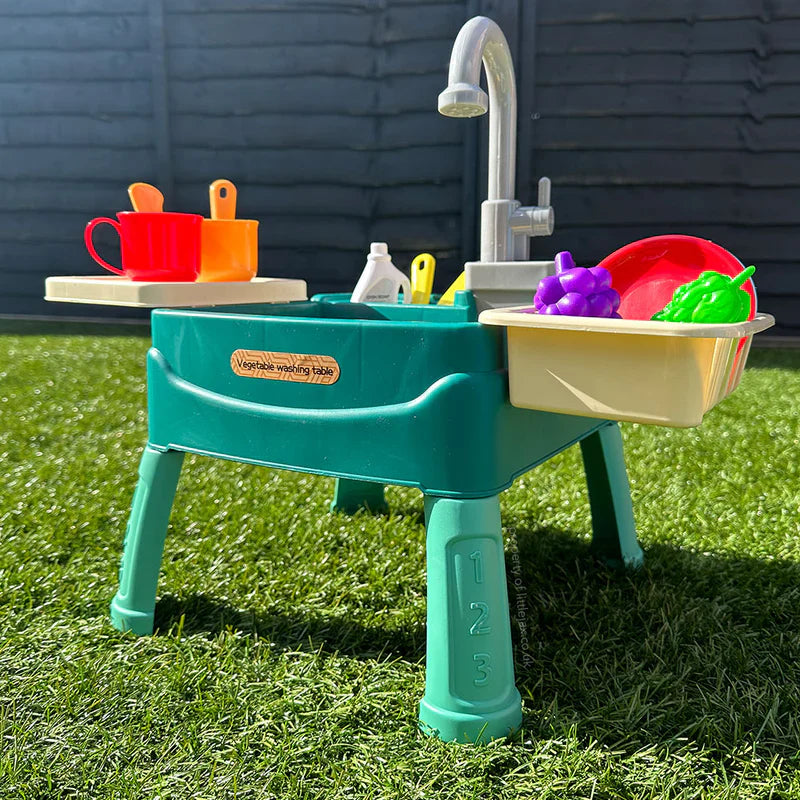 Spielküche für Kinder – WasserWunder mit Magischem Wasserhahn