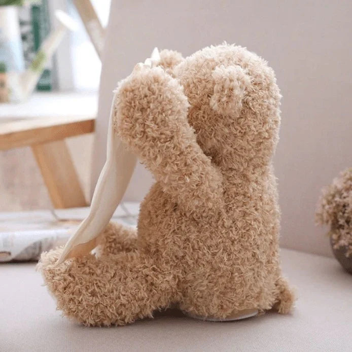 Kuschel-Teddybär 'Peek a Boo' – Plüschbär mit Versteckspiel