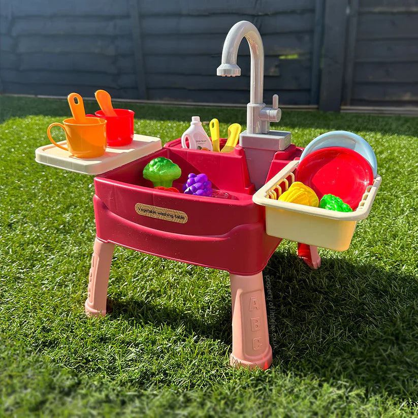 Spielküche für Kinder – WasserWunder mit Magischem Wasserhahn