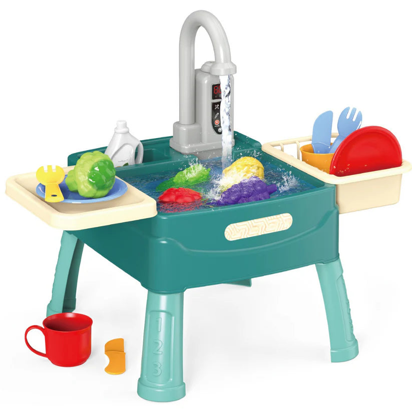 Spielküche für Kinder – WasserWunder mit Magischem Wasserhahn