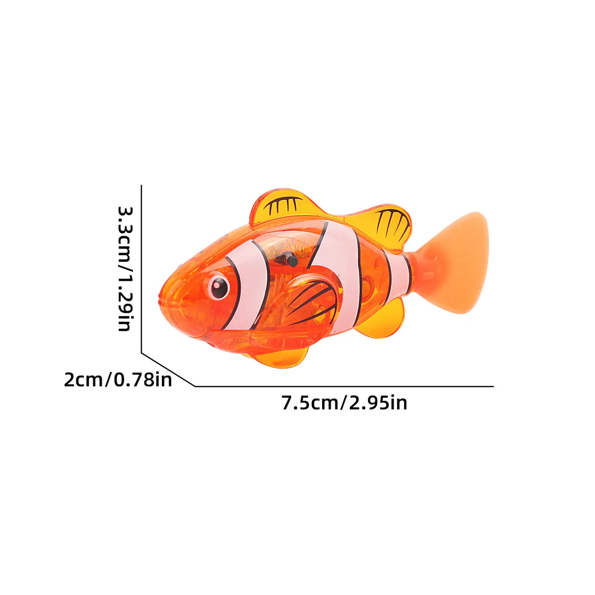 Elektronischer Schwimmfisch für Kinder – Leuchtendes Badespielzeug