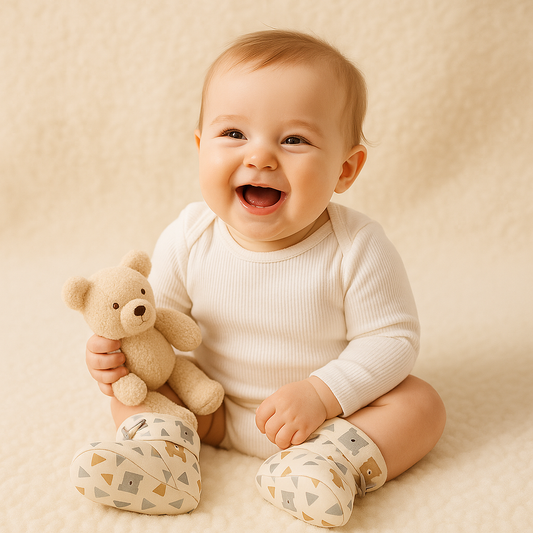 Kuschelige Baby Hausschuhe – Bequeme & sichere Schuhe zum Laufenlernen