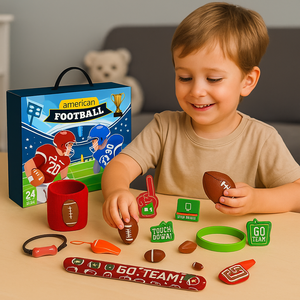 American Football Adventskalender für Kinder – 24 Tage