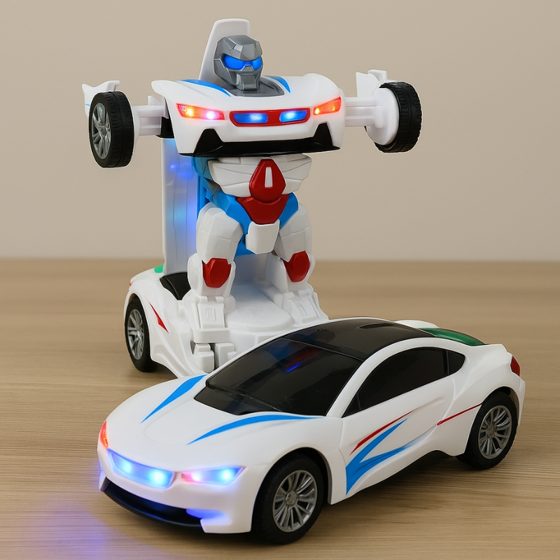 Robot Car 2-in-1 – Interaktives Transformationsspielzeug für Kinder