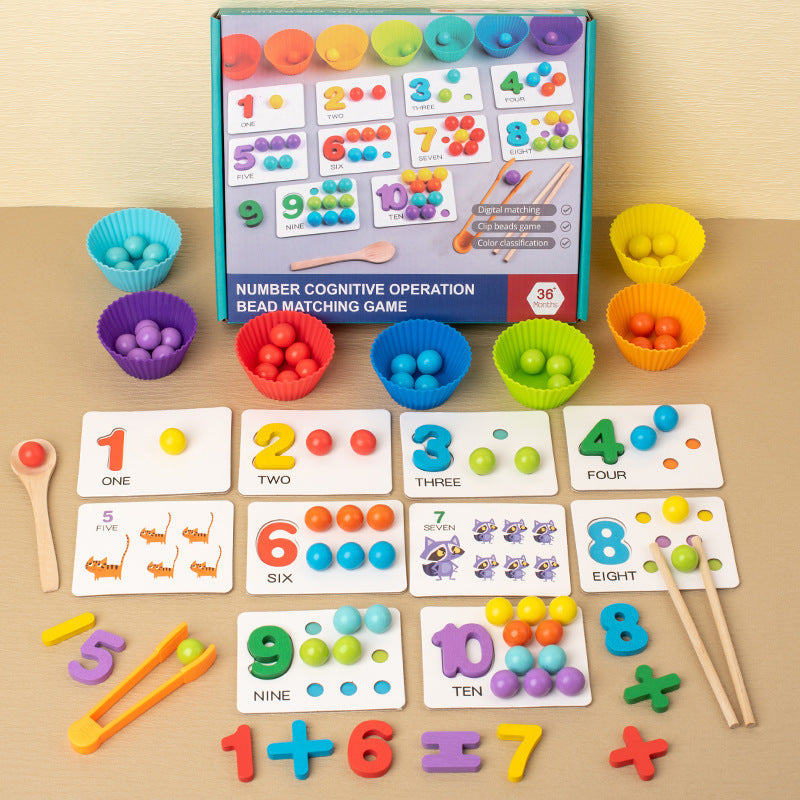 Montessori - Zahlen-Lernspiel