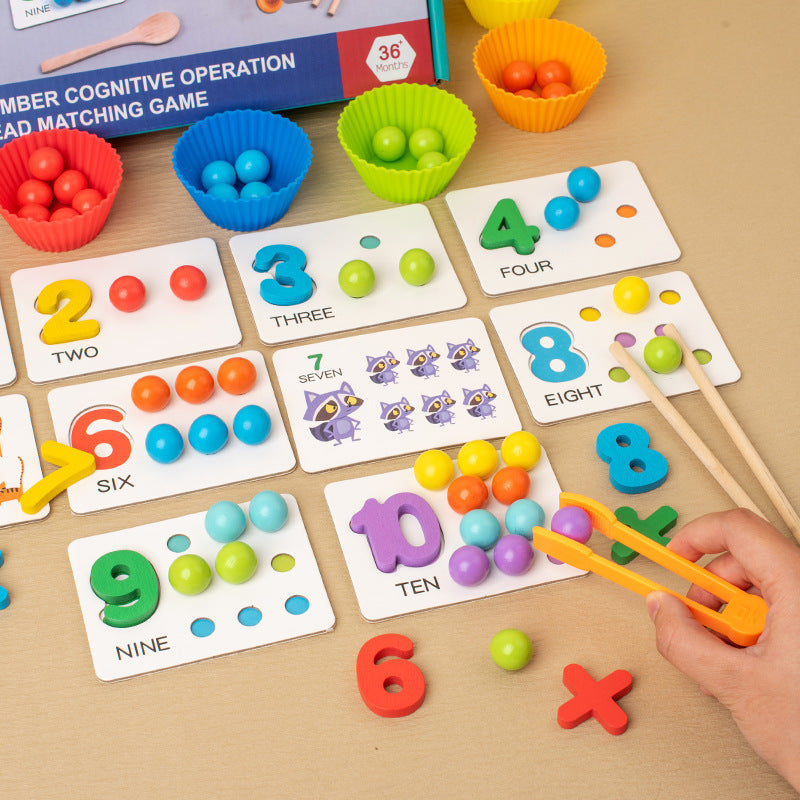 Montessori - Zahlen-Lernspiel