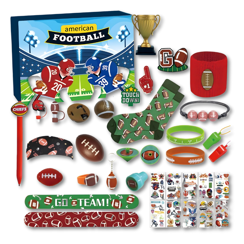 American Football Adventskalender für Kinder – 24 Tage
