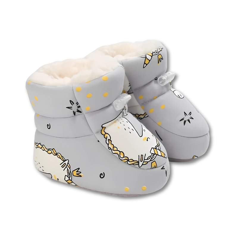 Kuschelige Baby Hausschuhe – Bequeme & sichere Schuhe zum Laufenlernen