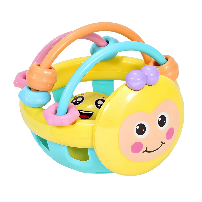 Sanfter Beißring für Babys – Lern- & Spielzeug aus Silikon